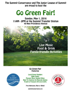 Go Green Fair on May 1 at Summit Transfer Station